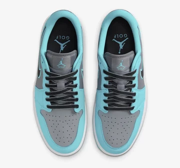 Jordan 1 Low Golf Gamma Blue von Oben