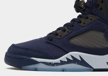 Jordan 5 Georgetown Toebox closeup