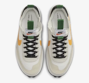 Tom Sachs NikeCraft GPS White Green Gold von Oben