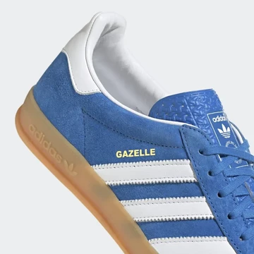 adidas Gazelle Indoor Blue Bird Detail Mittelfußbereich