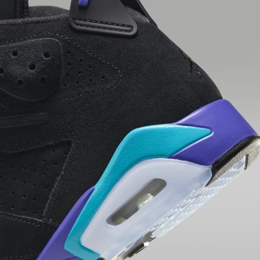 Nike Air Jordan 6 Aqua Dead Stock Ferse