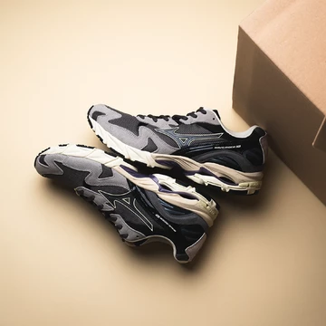 Mizuno Wave Rider 10 Yokai Grey Mood 3