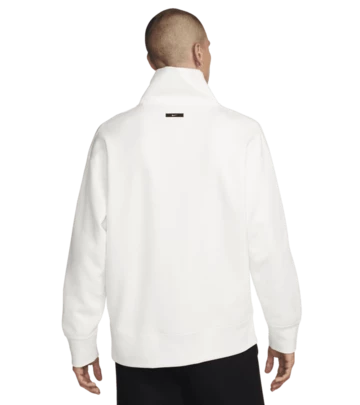 Nike Tech Fleece Reimagined Kollektion - Rollragen Weiß hinten