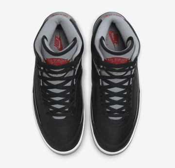 Jordan 2 Black Cement von Oben