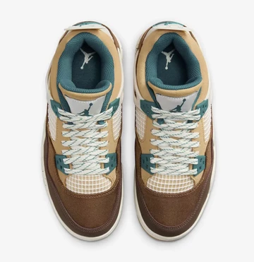 Jordan 4 GS Cacao Wow von Oben