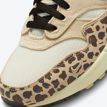 Air Max 1 Leopard Print Detail Toebox