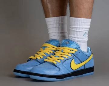 The Powerpuff Girls Nike SB Dunk Low Bubbles schräg
