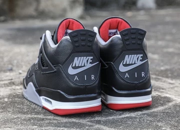 Jordan 4 Bred Reimagined - Ferse