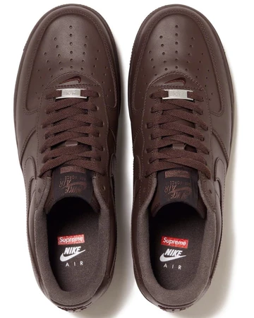 Supreme Air Force 1 Low Brown von oben