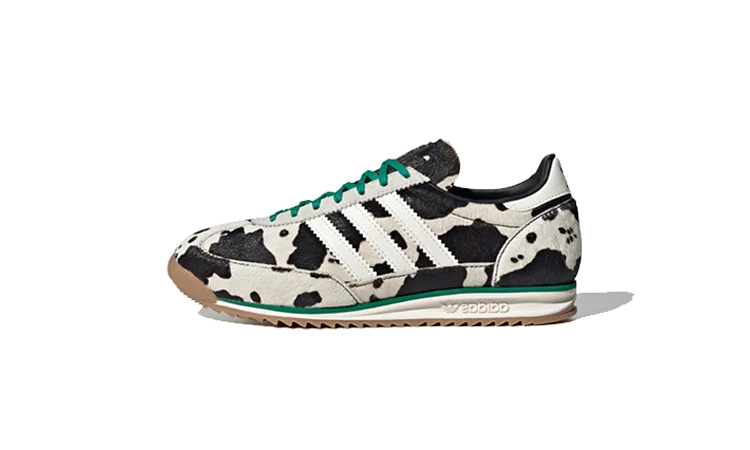 adidas SL72 Black Cow Print