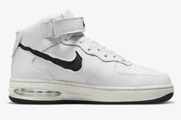 Air Force 1 Mid Evo Remastered White innen