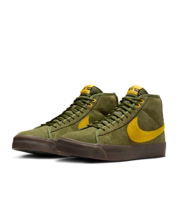 Antihero x Nike Zoom Blazer Mid Rough Green schräg frontal