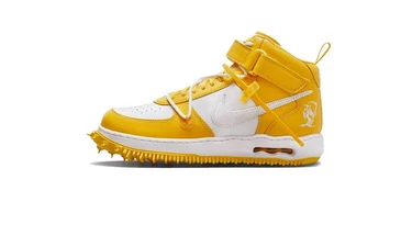 Off-White Nike Air Force 1 Mid Varsity Maize