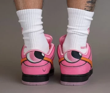 The Powerpuff Girls Nike SB Dunk Low Blossom ferse
