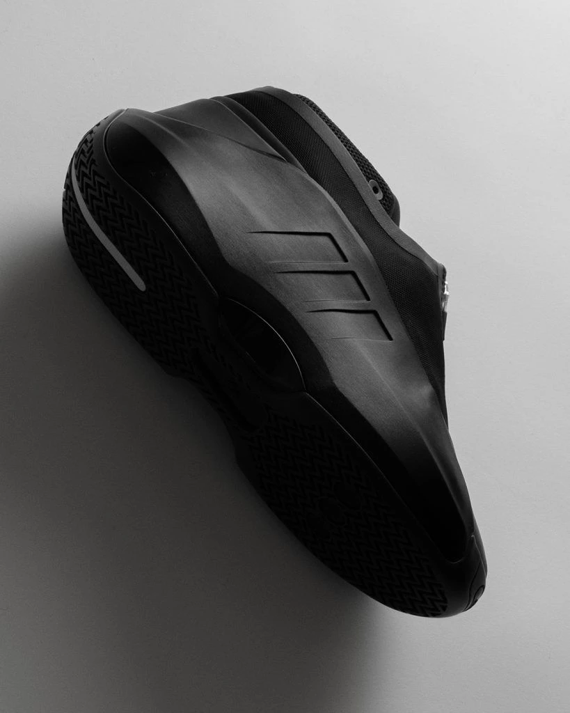 Adidas slip on triple black best sale