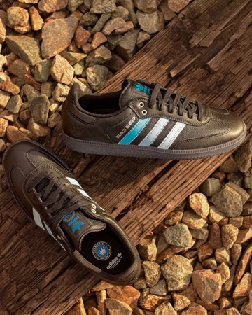 Blacksheep x Charlotte FC x adidas Samba ADV von oben