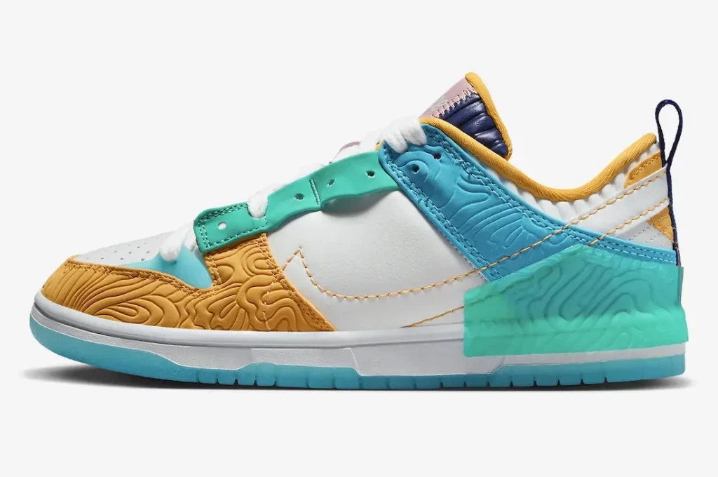 シューズ(男性用) NIKE DUNK LOW DISRUPT 2 10 (UK) Nike Dunk Low Disrupt 2 Just Do It Snakeskin Green (Women's