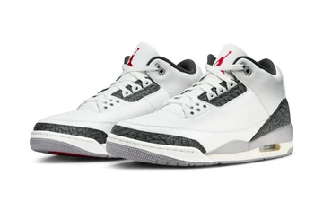 Jordan 3 Retro Cement Grey schräg frontal