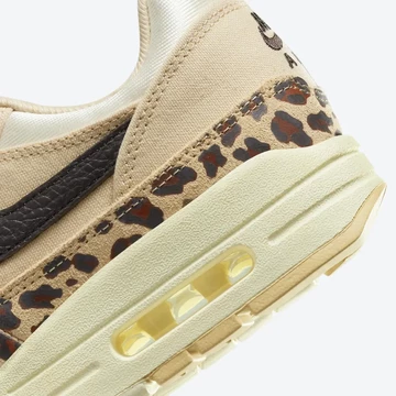 Air Max 1 Leopard Print Detail Ferse