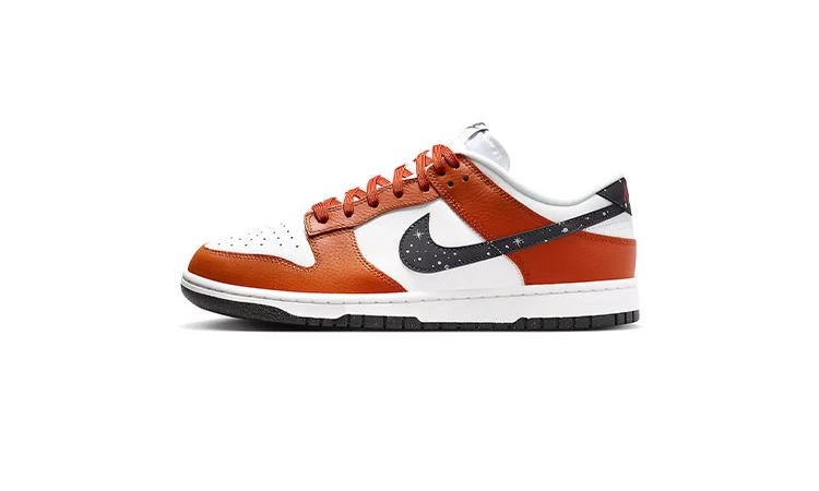 Dunk Low Starry Swoosh Orange