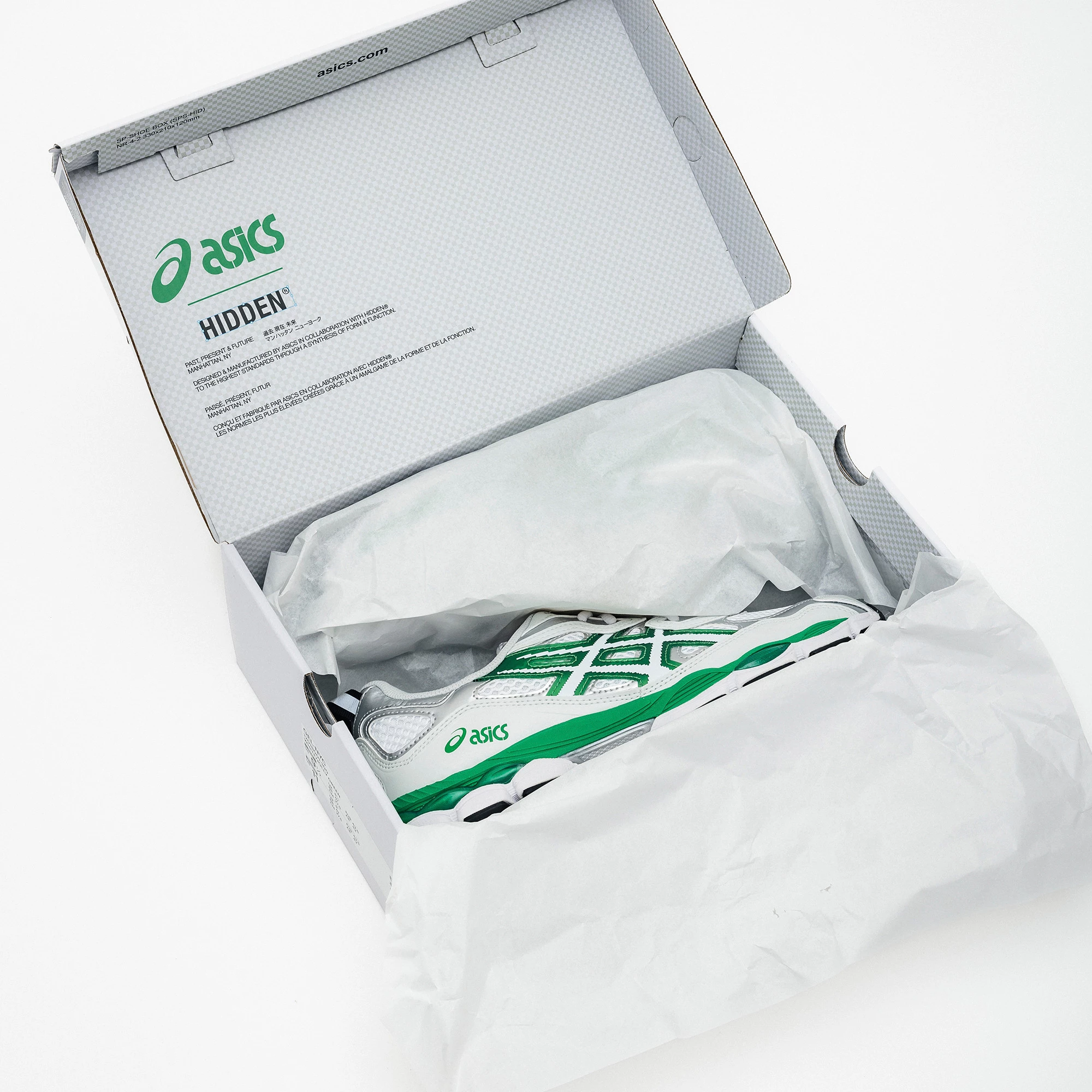 Hidden NY ASICS Gel-NYC Vibrant Green 1201B001-100 | Dead Stock