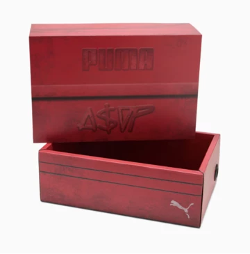 A$AP Rocky x Puma Inhale Distr Black Red Verpackung