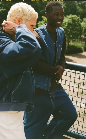 Lookbook Shoot aus der Carhartt WIP Denim Kollektion