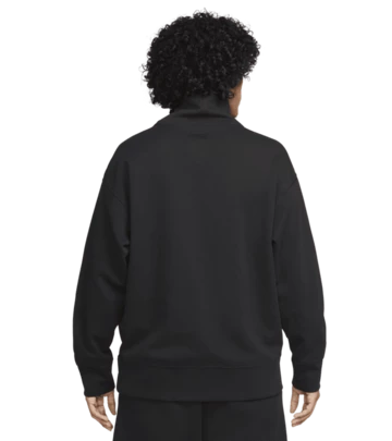 Nike Tech Fleece Reimagined Kollektion - Rollkragen Schwarz hinten