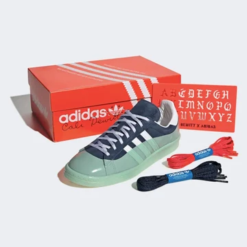 Cali DeWitt adidas Campus 80s Navy Box