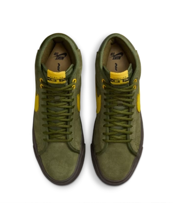 Antihero x Nike Zoom Blazer Mid Rough Green von oben