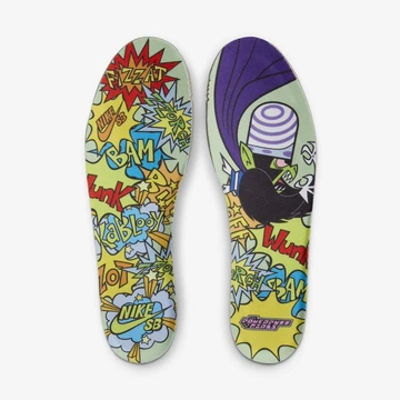 The Powerpuff Girls Nike SB Dunk Low Buttercup official Pictures