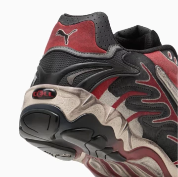 A$AP Rocky x Puma Inhale Distr Black Red von hinten