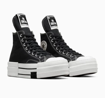 Rick Owens DRKSHDW x Converse DBL DRKSTAR Chuck 70 Low Black