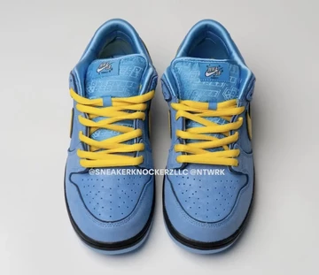 The Powerpuff Girls Nike SB Dunk Low Bubbles von oben