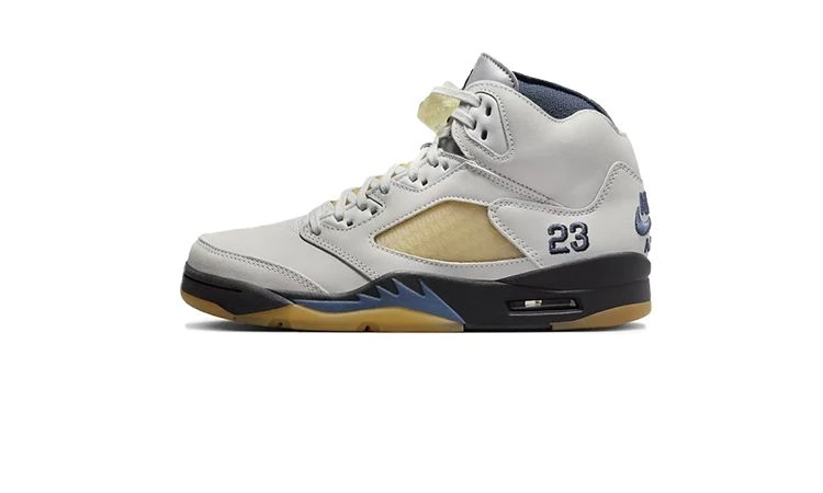 All blue jordan 5 online