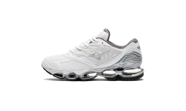 Mizuno Wave Prophecy LS White Silver