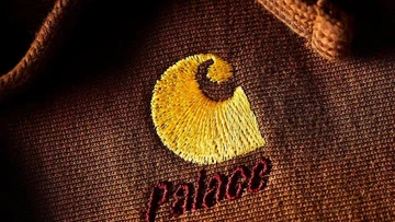 Palace Carhartt WIP Kollektion Fall Winter 2023 Closeup Logo