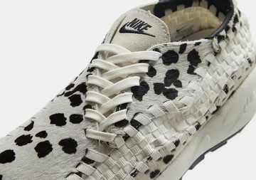Nike Air Footscape Woven White Cow Detail Zunge
