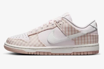 Dunk Low Pink Gingham Außenseite