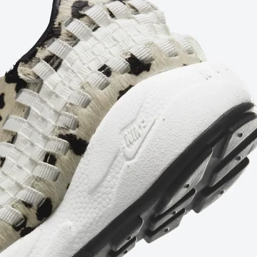Nike Air Footscape Woven White Cow Detail Ferse