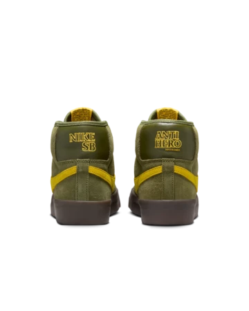 Antihero x Nike Zoom Blazer Mid Rough Green von hinten