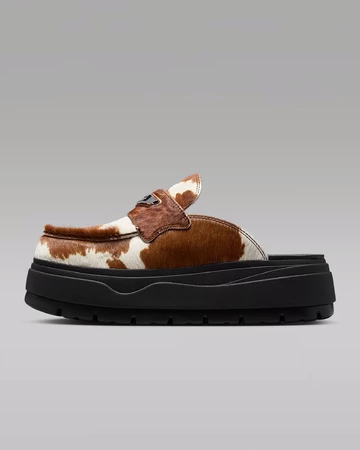 Air Jordan Mule Cow Print Außenseite