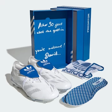 David Beckham x adidas Predator Elite FG Blue Bird mit Verpackung