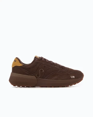 Universal Works Saucony Jazz NXT Brown Außenseite