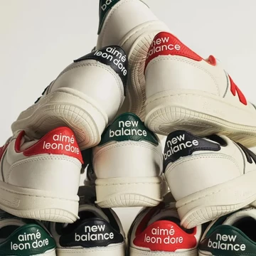Aimé Leon Dore New Balance T500 Lookbook von Hinten