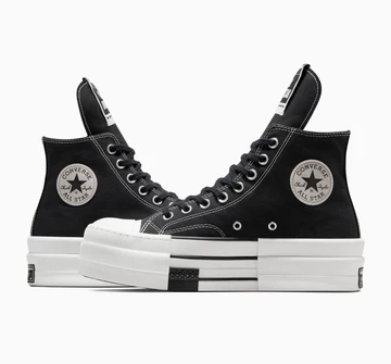 Rick Owens DRKSHDW x Converse DBL DRKSTAR Chuck 70 Low Black - Paar