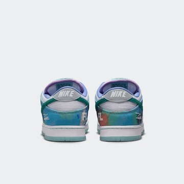 Futura Laboratories SB Dunk Low Bleached Aqua