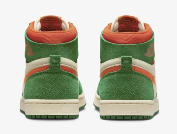 Jordan 1 High Zoom CMFT 2 Pine Green von Hinten