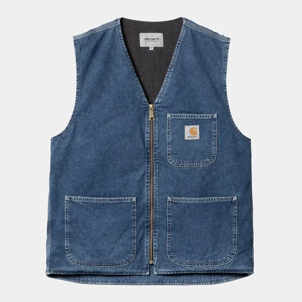 トップス Carhartt WIP Denim Vest Carhartt WIP Denim Collection | Dead Stock