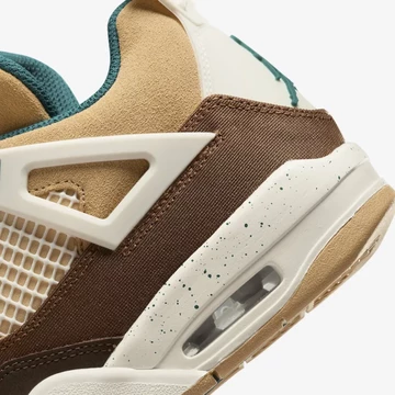 Jordan 4 GS Cacao Wow Detail Ferse